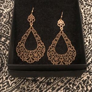 Laser cut earrings